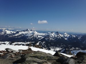 View from Panorama Point on Mt. Rainier