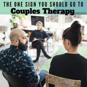 Signs Couples Should Go To Therapy