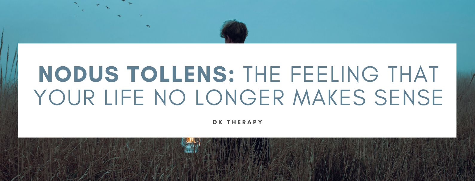 Nodus Tollens: The Feeling That Your Life No Longer Makes Sense